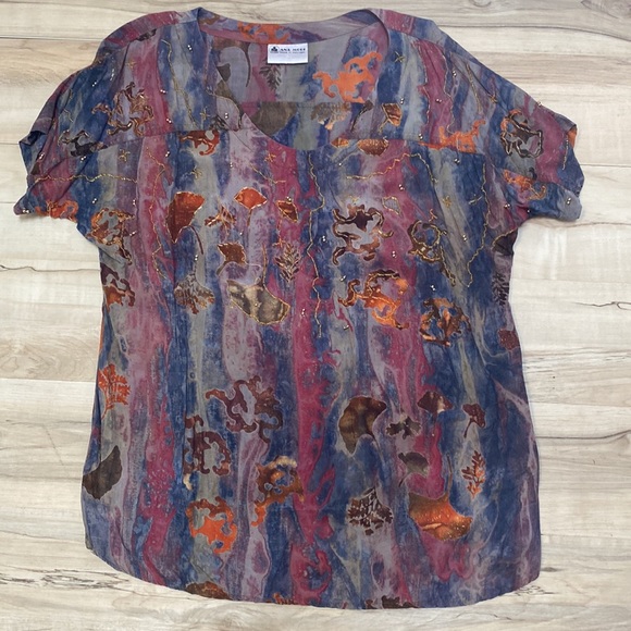 Ana Mori Outfit. Womens OSFM. Beads and stitching. So pretty. - Picture 9 of 14